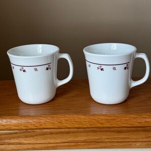 Vintage Corelle Coffee Cups